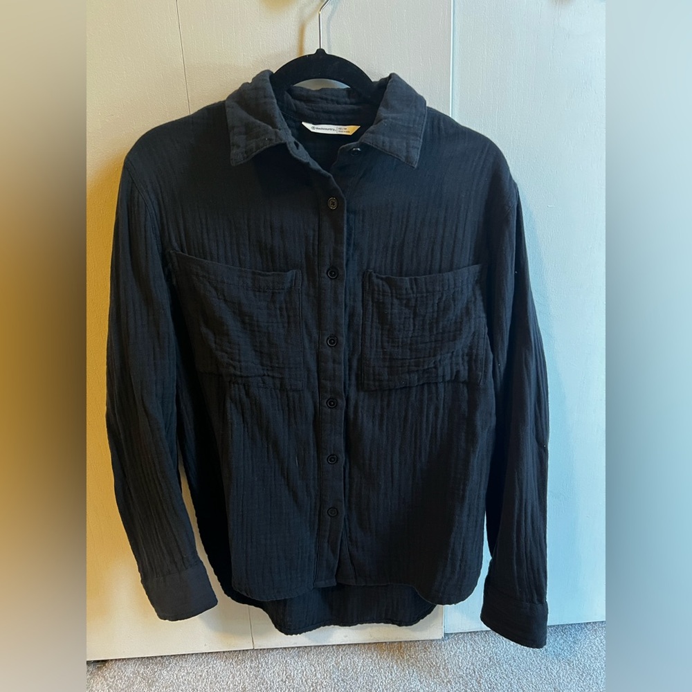 Backcountry button up top